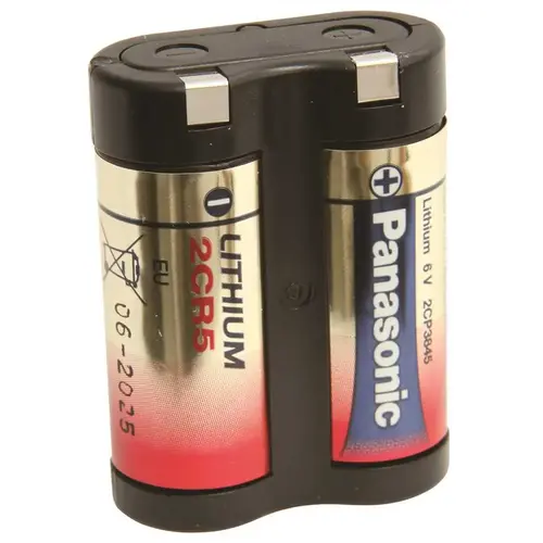 6V LITHIUM 2CR5 BATTERY Black 6V LITHIUM 2CR5 BATTERY Black