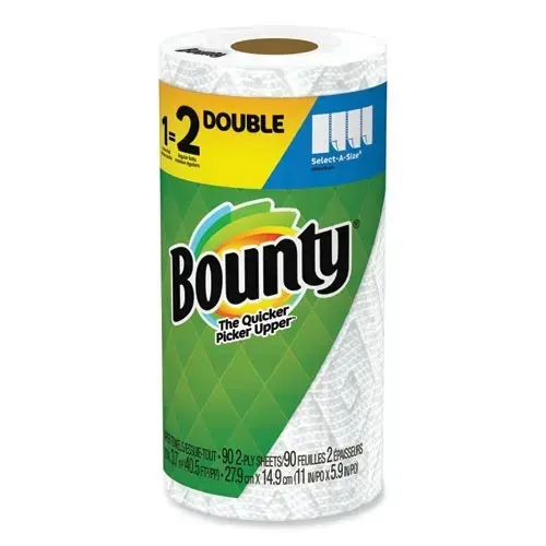 Bounty Select-a-Size Paper Towels Double Rolls 2-Ply - pack of 24 Bounty Select-a-Size Paper Towels Double Rolls 2-Ply - pack of 24