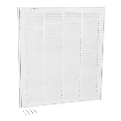 RETURN FILTER GRILLE STEEL 61633 WHITE 20"X25" RETURN FILTER GRILLE STEEL 61633 WHITE 20"X25"