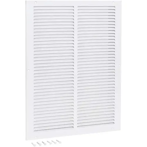 RETURN AIR GRILLE STEEL 61664 WHITE 14"X20"
