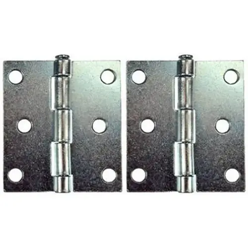 3" Steel Hinge - Zinc Plated