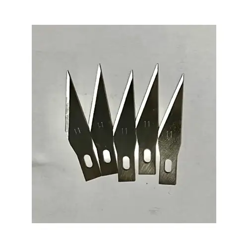 #11 Hobby Blades, Carbon Steel   pack of 5