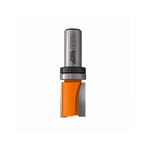 Pattern Router Bit with Bearing, 1/2 In. Shank, 3/4 In. Diameter