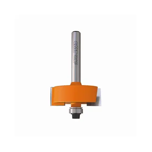 Rabbeting Router Bit, 1/4 In. Shank, 1/2 In. Cutting Depth Rabbeting Router Bit, 1/4 In. Shank, 1/2 In. Cutting Depth