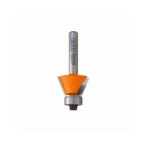 Chamfer Router Bit, 1/4 In. Shank, 7/8 In. Diameter Chamfer Router Bit, 1/4 In. Shank, 7/8 In. Diameter