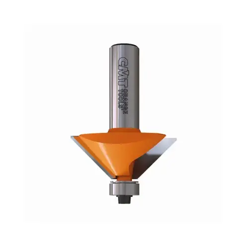 Chamfer Router Bit, 1/2 In. Shank, 1-3/4 In. Diameter Chamfer Router Bit, 1/2 In. Shank, 1-3/4 In. Diameter