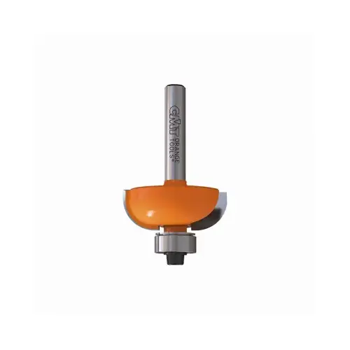 Cove Router Bit, 1/4 In. Shank, 3/8 In. Radius