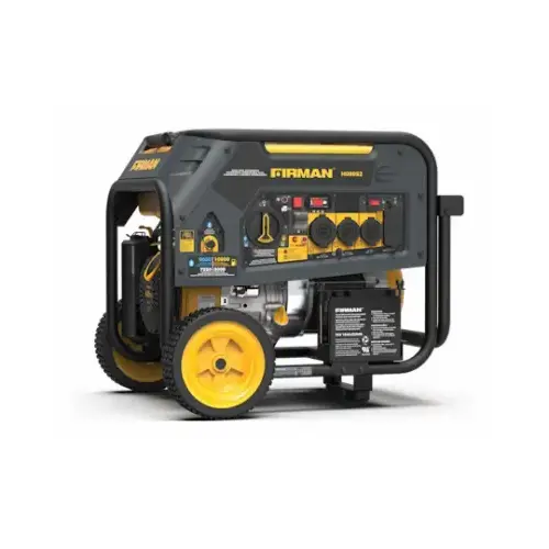 Dual Fuel Portable Generator, Electric Start, 50 Amps, 120/240-Volts, 10,000/8000-Watts Dual Fuel Portable Generator, Electric Start, 50 Amps, 120/240-Volts, 10,000/8000-Watts