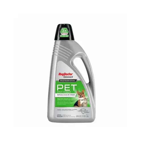 Pet Stain Carpet Cleaner Bissell 80 oz Liquid Concentrated
