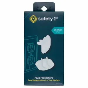 Safety 1st HS229 Plug Protector (36-Piece) White