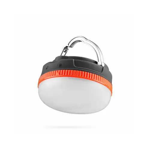 Galileo Puck 120 Lm. Compact Lantern Storm Gray & Orange