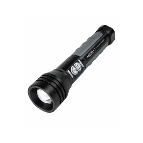 Flashlight Twin Power 600 lm Black LED AAA Battery Black Flashlight Twin Power 600 lm Black LED AAA Battery Black