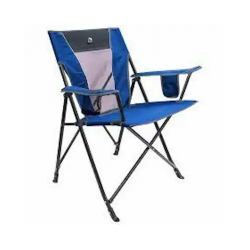 Comfort Sports Quad Chair, Heather Royal Blue