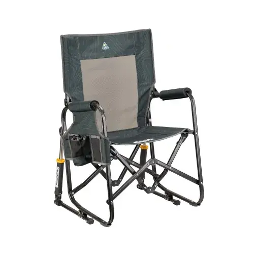 Stowaway Rocker Sports Chair, Easy Folding, Hunter Green
