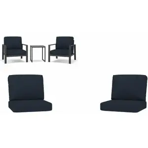 NORTHCAPE_2116 NC6400-ST2CUSH-NAVY 3PC Rockton NVY Cushion