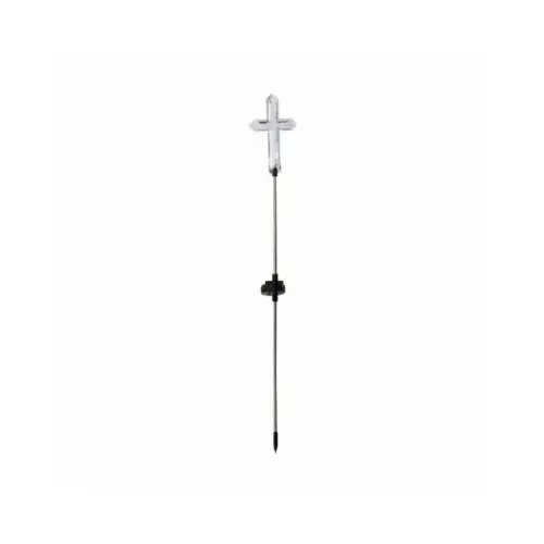 Solar LED Cross Stick Light, 30 In. High Solar LED Cross Stick Light, 30 In. High