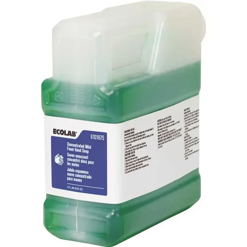Ecolab 1.3 L. Concentrated Mild Foam Hand Soap - pack of 2 Ecolab 1.3 L. Concentrated Mild Foam Hand Soap - pack of 2