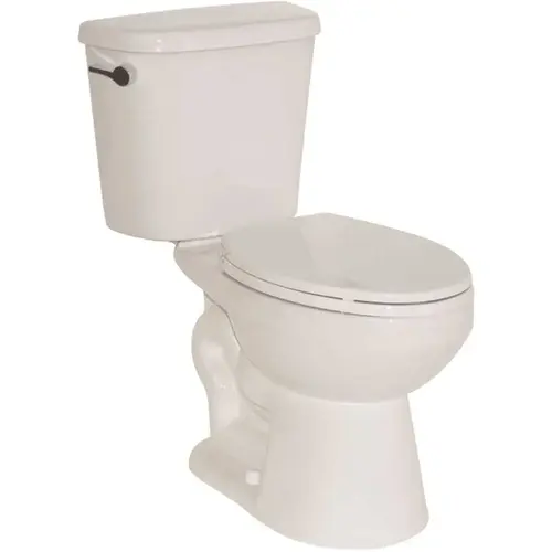 1.28 GPF ADA Compact Elongated All-In-one Toilet In White 1.28 GPF ADA Compact Elongated All-In-one Toilet In White