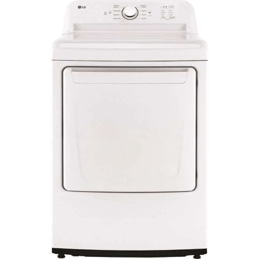 LG Electronics 7.3 Cubic Feet Ultra Large High Efficiency Electric Dryer DLE6100W LG Electronics 7.3 Cubic Feet Ultra Large High Efficiency Electric Dryer DLE6100W
