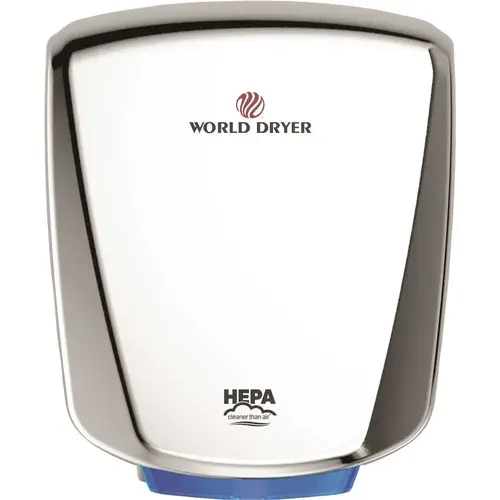 Hepa-Filtered Verdedri Hand Dryer Stainless Steel