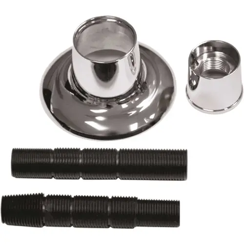 Universal Adjustable Tub/shower Handle Flange In Chrome Universal Adjustable Tub/shower Handle Flange In Chrome