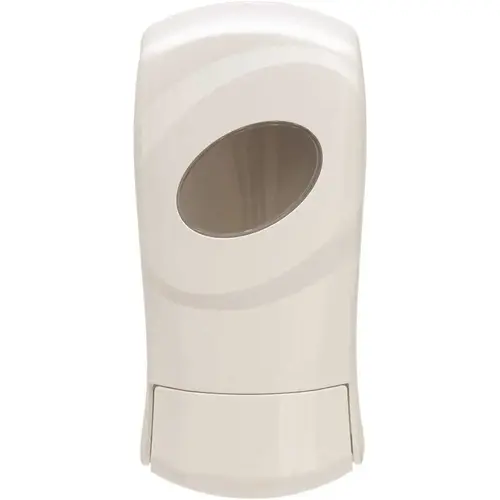 Fit Universal Manual Dispenser 1.2 L 4x5.13x10.5 Ivory Fit Universal Manual Dispenser 1.2 L 4x5.13x10.5 Ivory