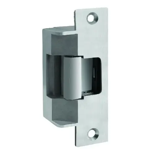 12VDC Electric Strike Satin Stainless Steel Finish 12VDC Electric Strike Satin Stainless Steel Finish