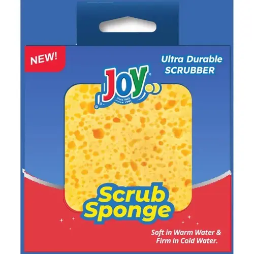 Scrubber Sponge Heavy Duty For Kitchen Yellow