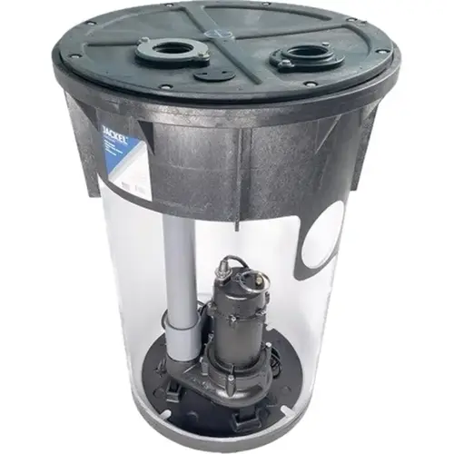 Sewage System 1/2 HP 6420 gph Cast Iron Tethered Float Switch