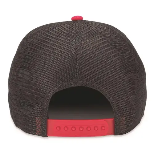 Logo Baseball Cap Headwear Black/Ivory/Red One Size Fits Most Black/Ivory/Red