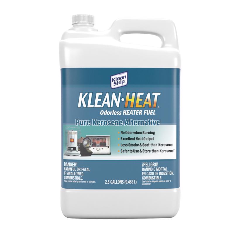 Klean Strip EKKH992 Clean Burning Fuel Klean-Heat Petroleum Hydrocarbons 2.5 gal