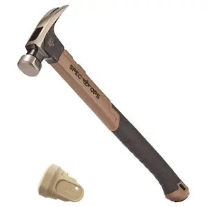 Spec Ops SPEC-M20FG16-S Claw Hammer 20 oz Smooth Face 16" Fiberglass Handle