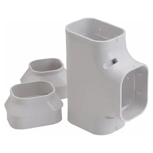 Line Set Covers 7.88" W X 3" H White White Line Set Covers 7.88" W X 3" H White White