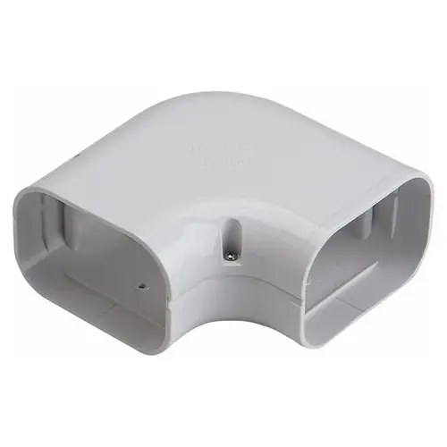 Line Set Covers 6" W X 6" H White White Line Set Covers 6" W X 6" H White White