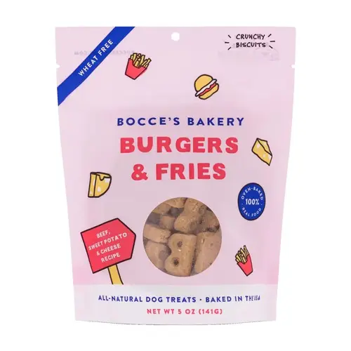 Biscuit Burgers and Fries For Dogs 5 oz Biscuit Burgers and Fries For Dogs 5 oz