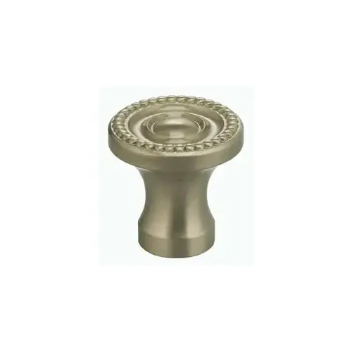 1" Beaded Cabinet Knob Satin Nickel Finish 1" Beaded Cabinet Knob Satin Nickel Finish