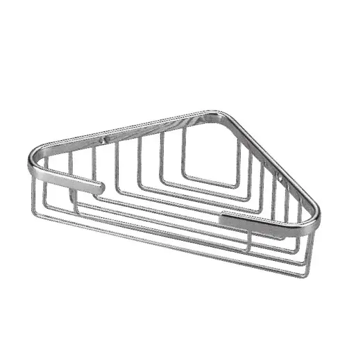 Medium Corner Basket Polished Chrome Medium Corner Basket Polished Chrome