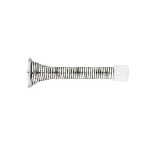 Spring Door Stop, 3-1/8" Polished Chrome Spring Door Stop, 3-1/8" Polished Chrome