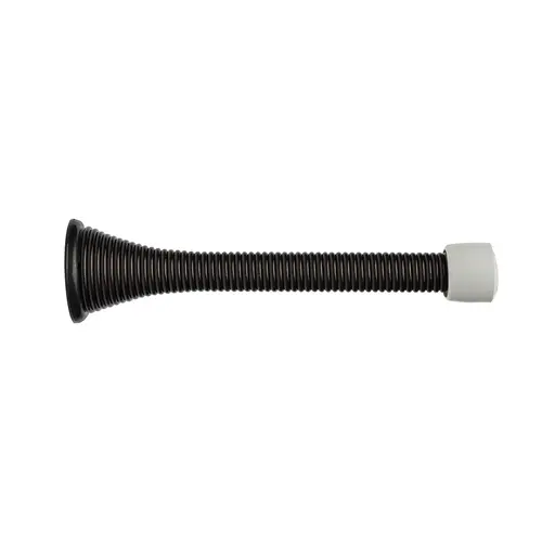 Spring Door Stop, 3-3/4" Matte Black Spring Door Stop, 3-3/4" Matte Black
