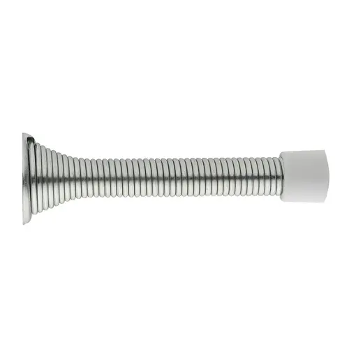 Spring Door Stop, 3-3/4" Polished Chrome Spring Door Stop, 3-3/4" Polished Chrome