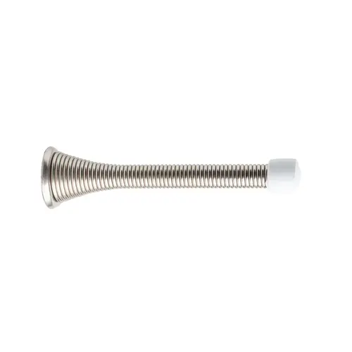 Spring Door Stop, 3-3/4" Satin Nickel Spring Door Stop, 3-3/4" Satin Nickel