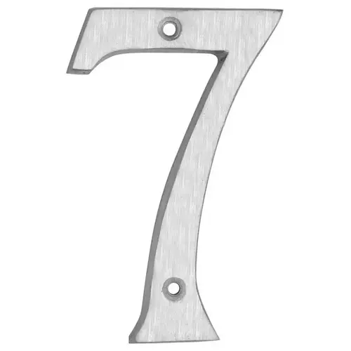 6" Classic Aluminum House Numbers Aluminum 6" Classic Aluminum House Numbers Aluminum