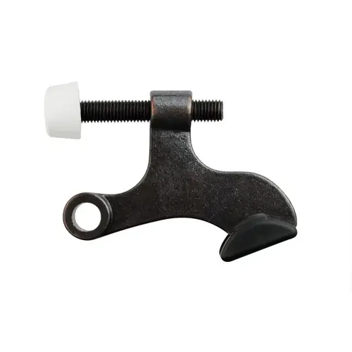 Wide Angle Hinge Pin Door Stop Oil Rubbed Bronze