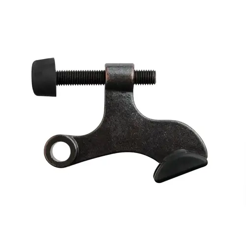Wide Angle Hinge Pin Door Stop Oil Rubbed Bronze