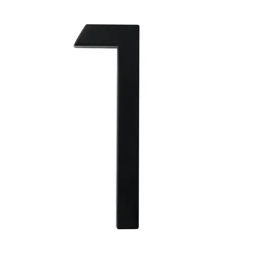 5" Designer House Numbers Matte Black