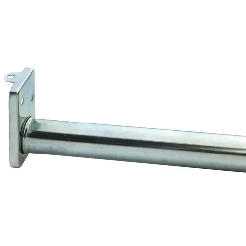 Adjustable Metal Closet Rod Zinc