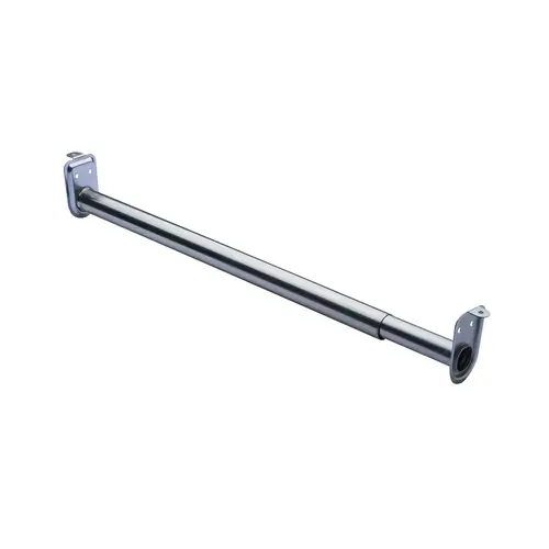 Adjustable Metal Closet Rod Zinc