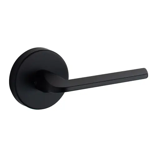Round Rose Lever Matte Black Round Rose Lever Matte Black