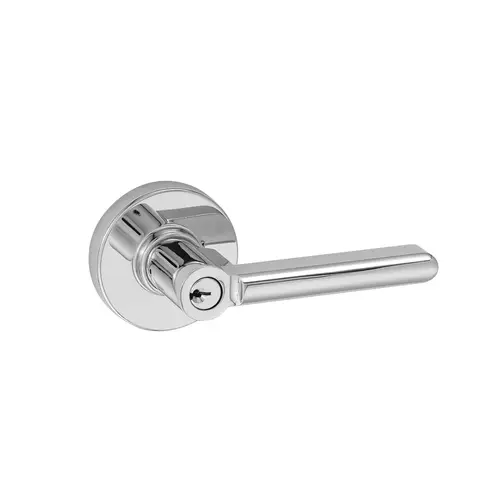 Round Rose Lever Polished Chrome Round Rose Lever Polished Chrome