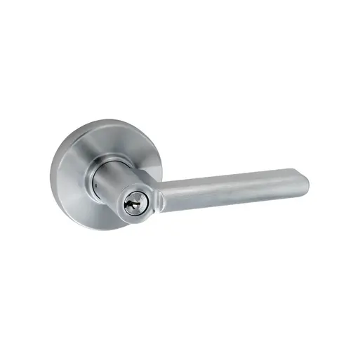 Round Rose Lever Satin Chrome Round Rose Lever Satin Chrome